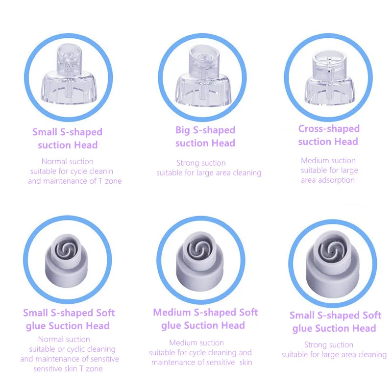 

Electric Small Bubbles to Remove Blackheads and Acne Deep Cleansing Facial Pore Organs Nasal Cavity Cleanser USB Charging