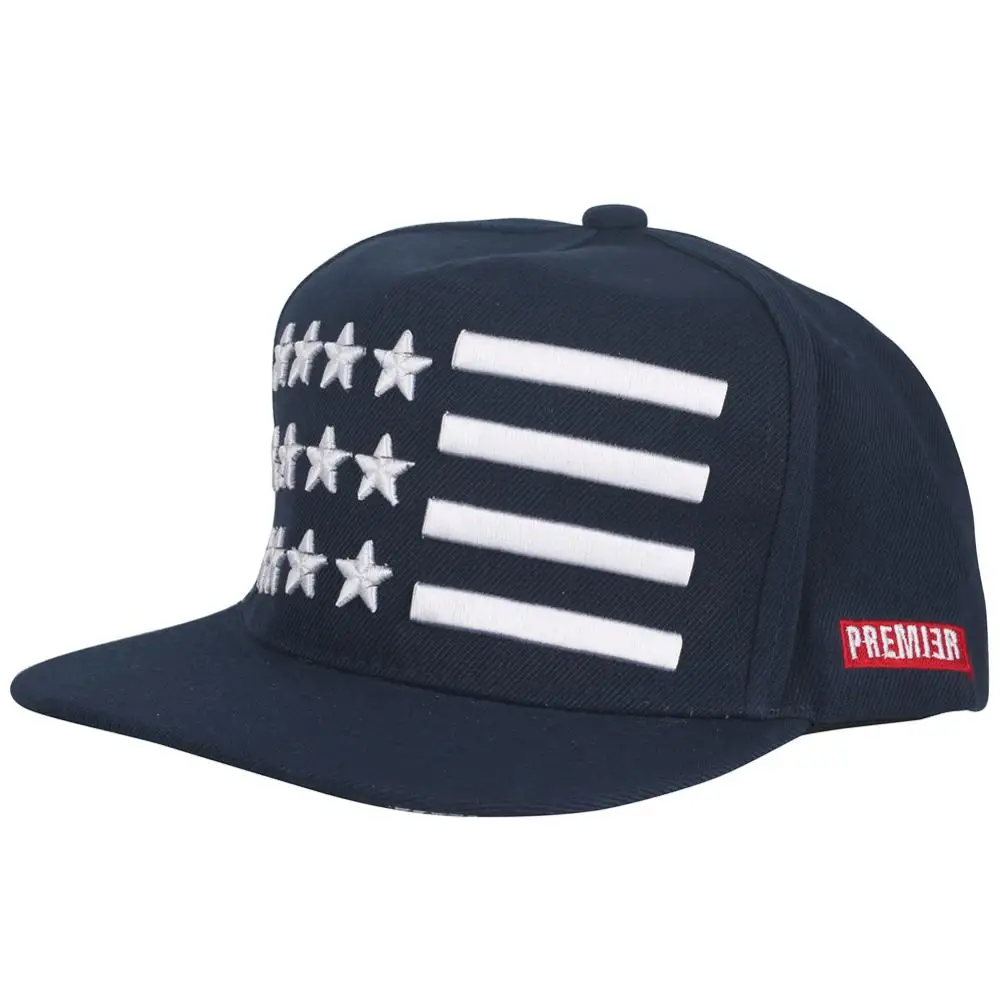 Мужские Бейсбольные кепки Snapback с пятью звездами Полосатая Вышивка плоские