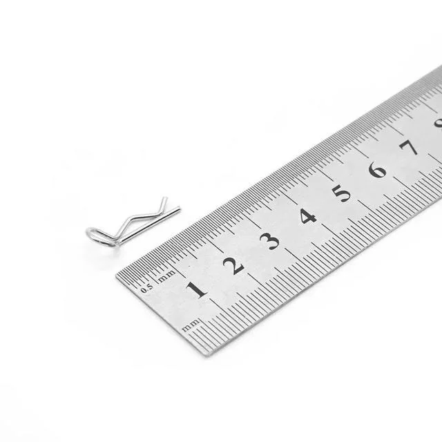 SOJERC 50 шт. Универсальный Корпус из нержавеющей стали R образная булавка для 1/10