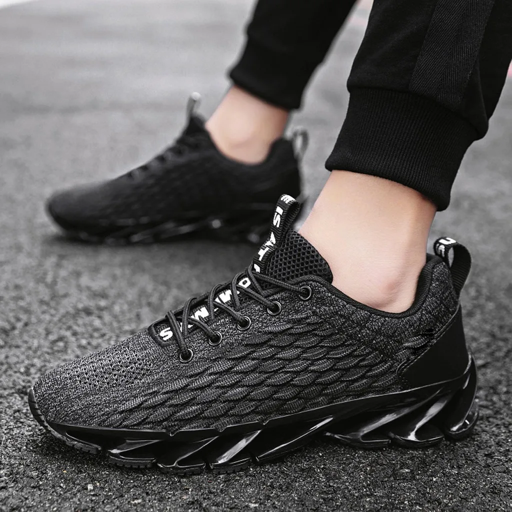 JAYCOSIN/2019 мужские кроссовки дышащая повседневная обувь без шнуровки износостойкая