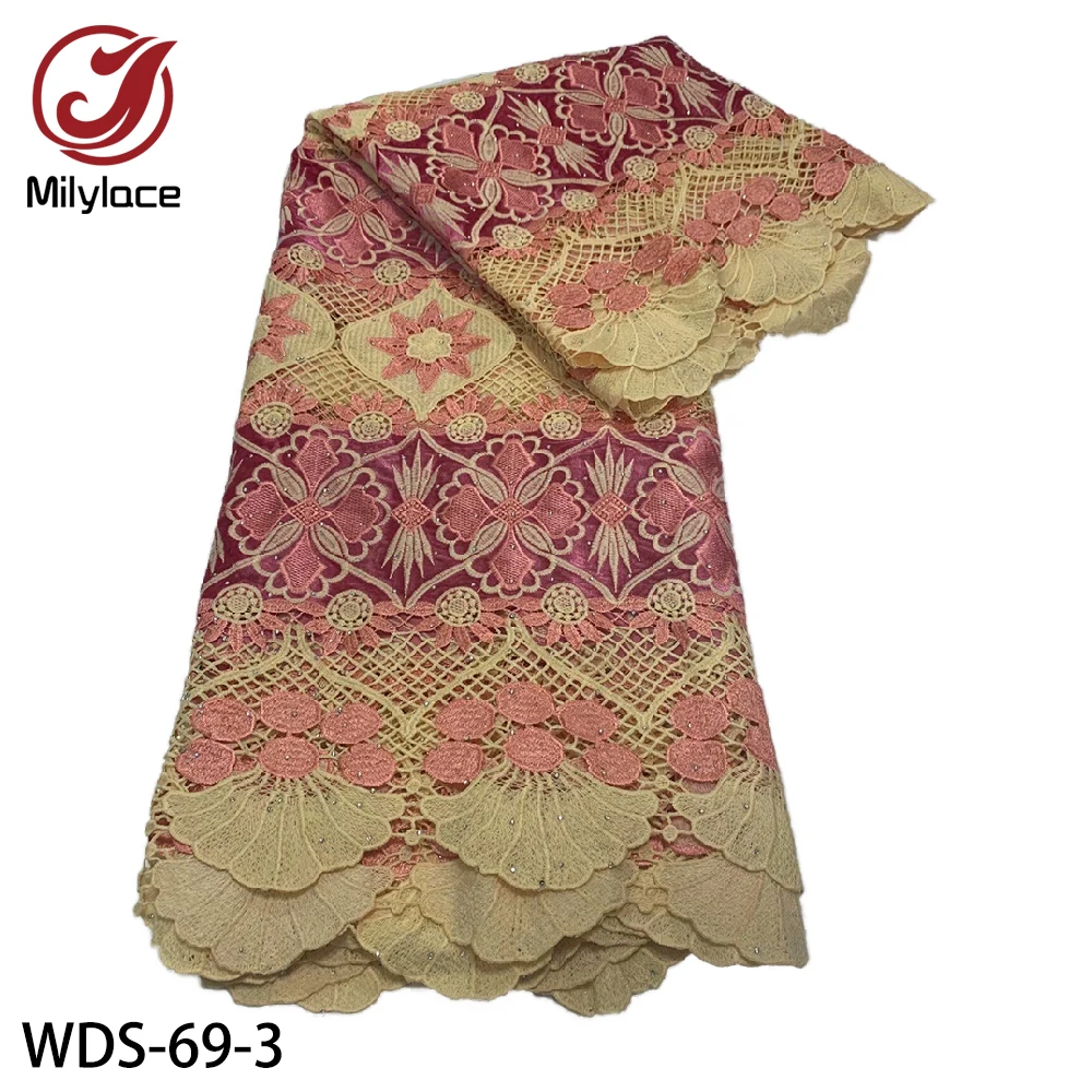 Женская кружевная вышивка Высококачественная Водорастворимая ткань для свадьбы