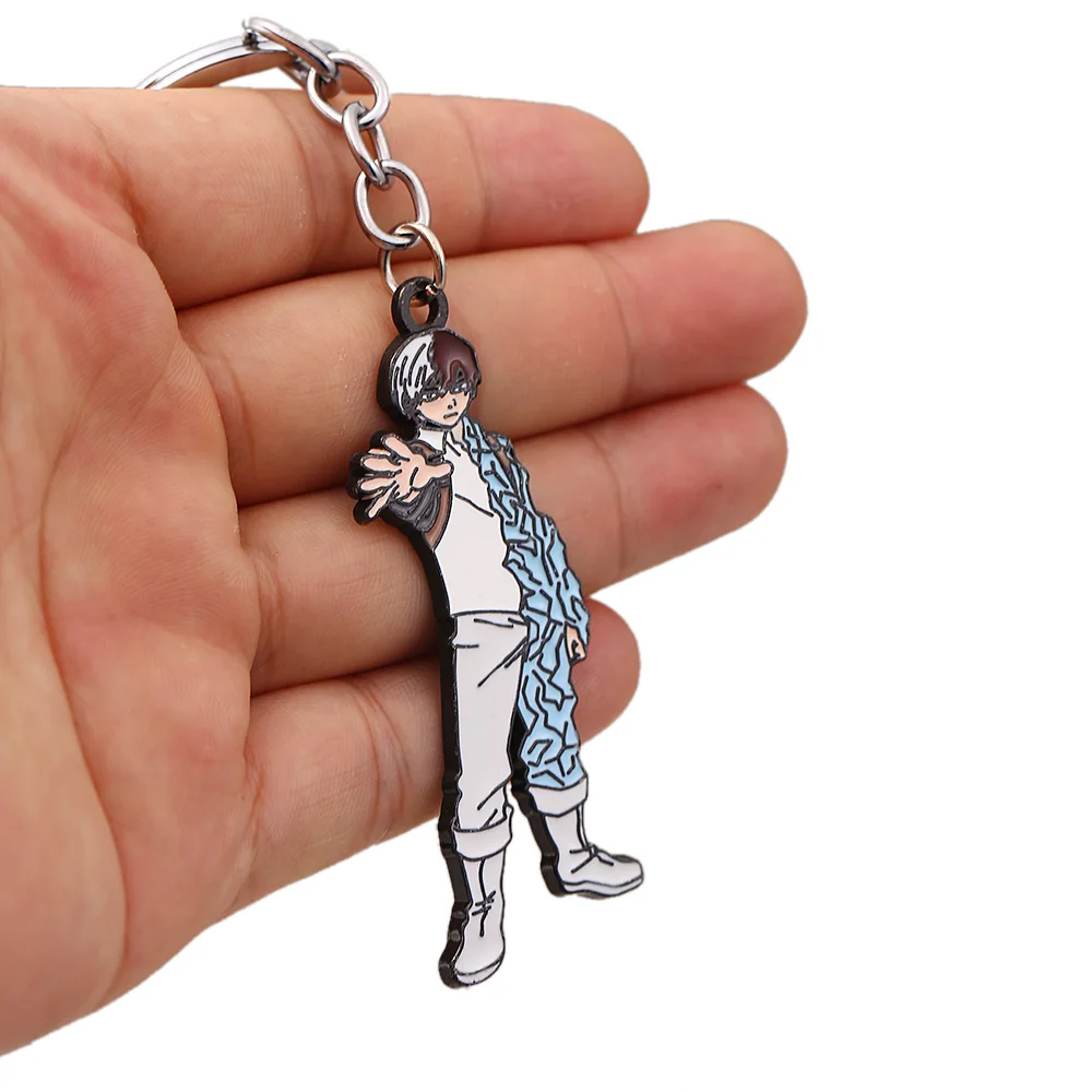 Эмалированный брелок для мужчин с героями мультфильмов My Hero Academy металлический