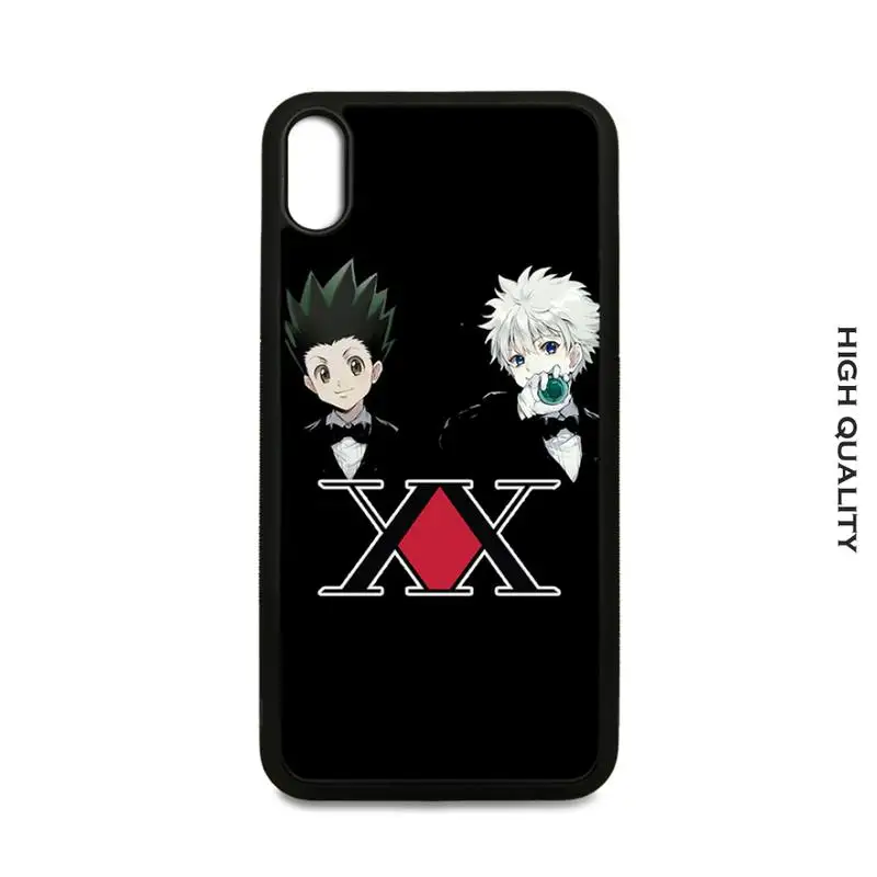 

Hunter X Hunter Soft TPU Hard PC Cell Phone Case For IPhone 12 11 Pro Max Xs X Xr 7 8 6 6s Plus Se 2020 Cover