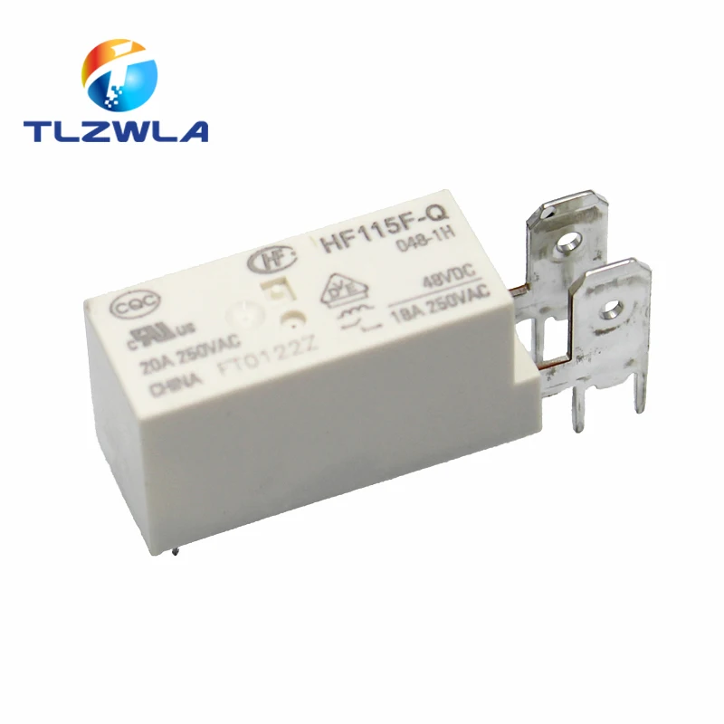 1 шт. 48V реле HF115F Q 048 1H х JQX 115F 05VDC 12V DC24V 18A 250VAC|Реле| |