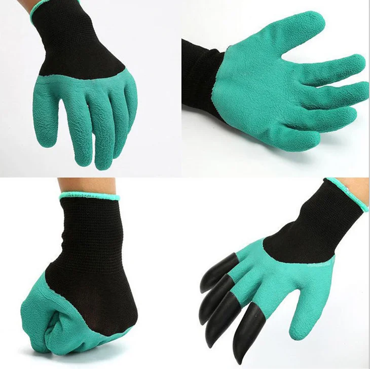 Садовые перчатки с кончиками пальцев легко когти и безопасно для растений