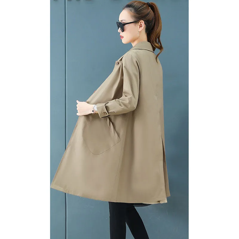 Женская Длинная ветровка тонкая куртка для мужчин и женщин новинка весны осени