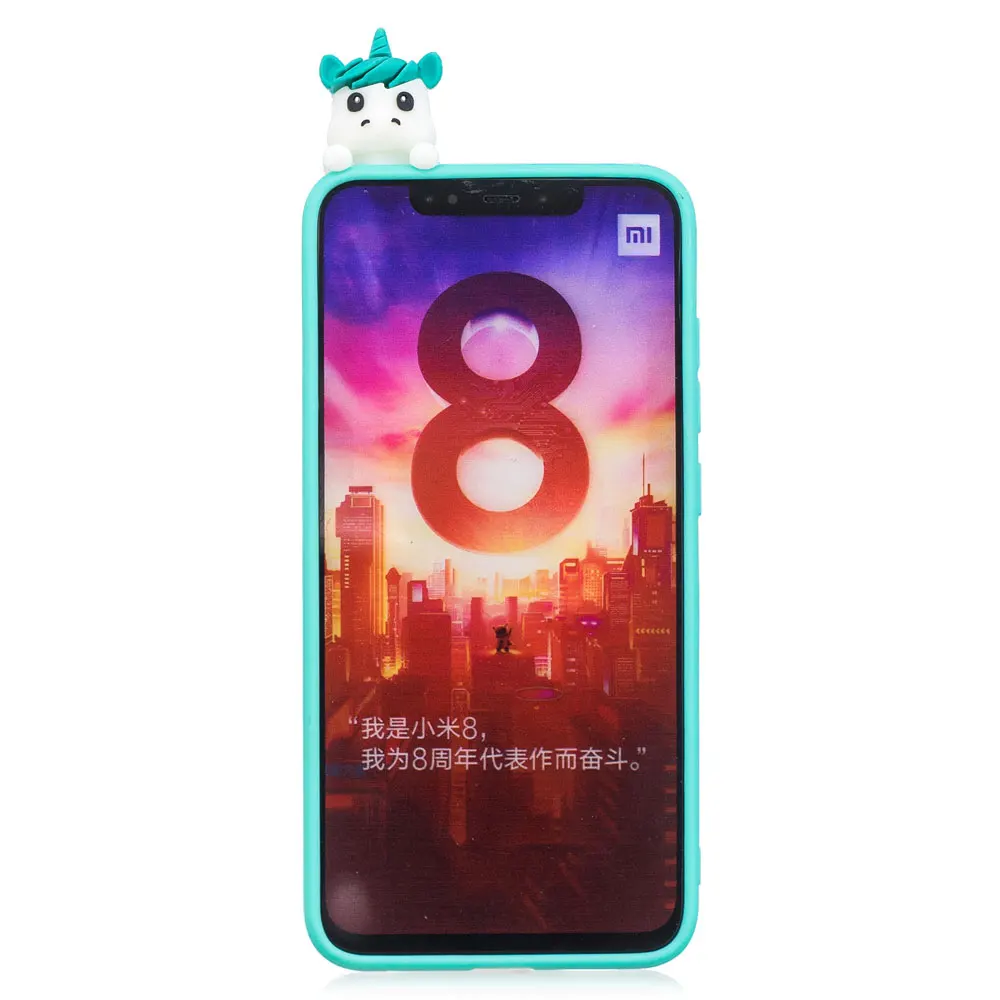 Чехол из ТПУ с рисунком единорога Совы панды кошки FQYANG для XIAOMI F1 8 S2 5X REDMI 6 5A 5 PLUS NOTE