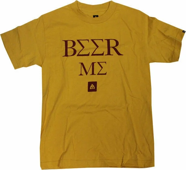 

MATIX Skateboard T-SHIRT BEER ME MUSTARD Size S