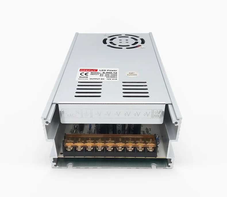 500W 12V41A адаптер трансформатор 110V/220VAC для 12VDC Мощность преобразователь переменного