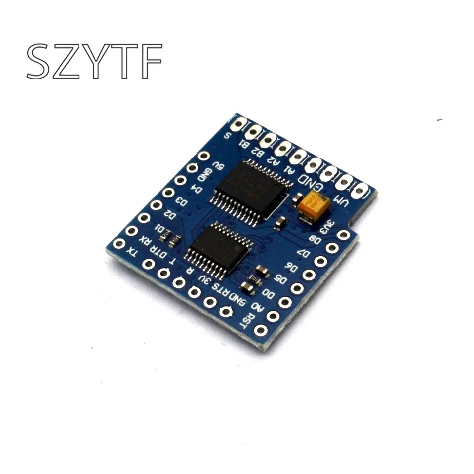 Модуль привода двигателя Wemos D1 Mini 2C двухмоторный драйвер TB6612FNG V1.0 | Электронные