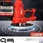 Drillpro шлифовальный станок для гипсокартона шлифовальная машина для стен шлифовальные машины 220 В 1350 Вт двойной светодиодный фонарь 1000-3500Rмин стены Шпатлёвки полировальная машина