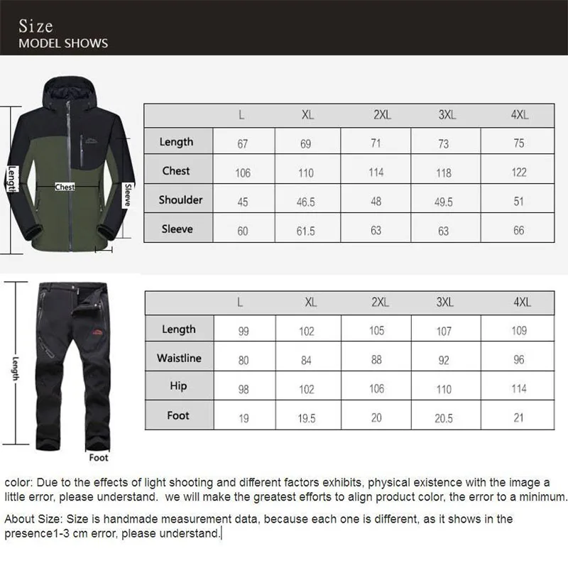 Мужской осенне зимний уличный флисовый костюм из мягкого материала с капюшоном