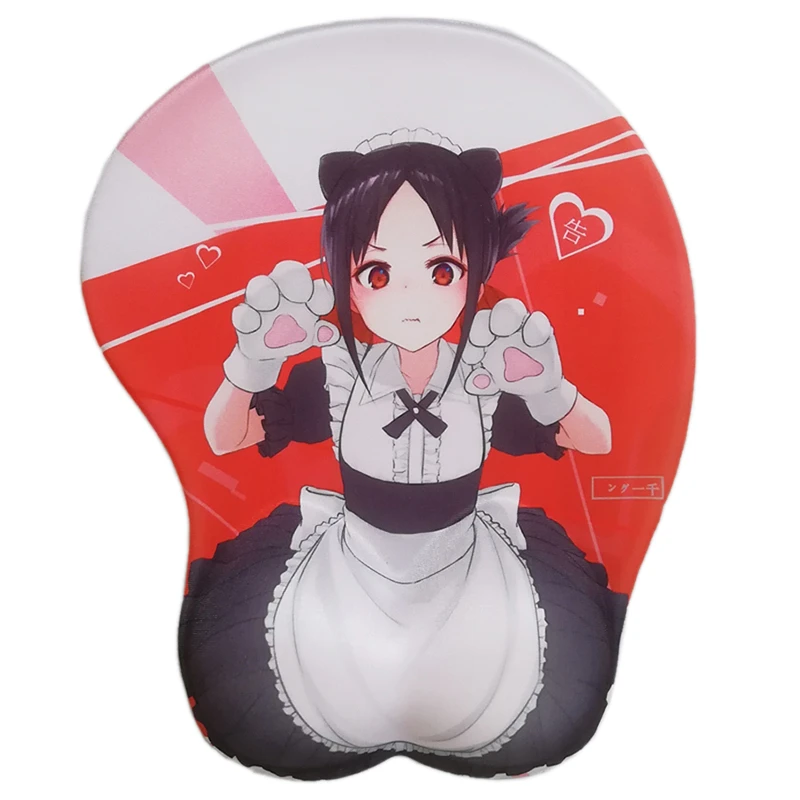 1 шт. 3D-коврик для мыши с рисунком аниме Kaguya Sama: Love Is War Fujiwara Chika мужчин и женщин |