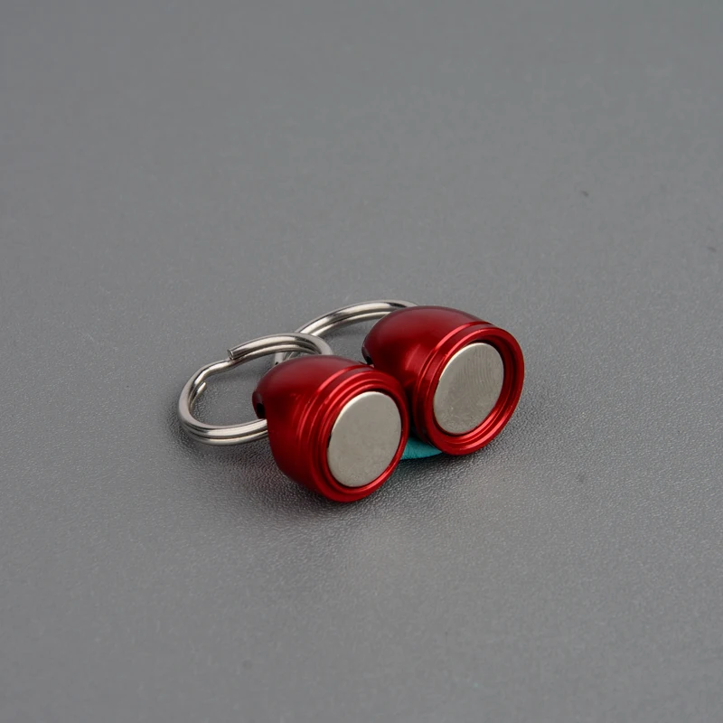 5 шт. Quick Release Магнитная брелок Съемный для ключей с Мощность 8LB магнит растащить