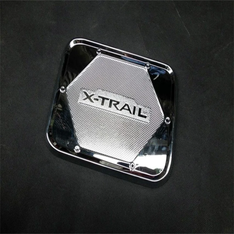 Для Nissan Xtrail X Trail 2014 2015 2016 ABS Хромированная наклейка крышка крышки бака стильные
