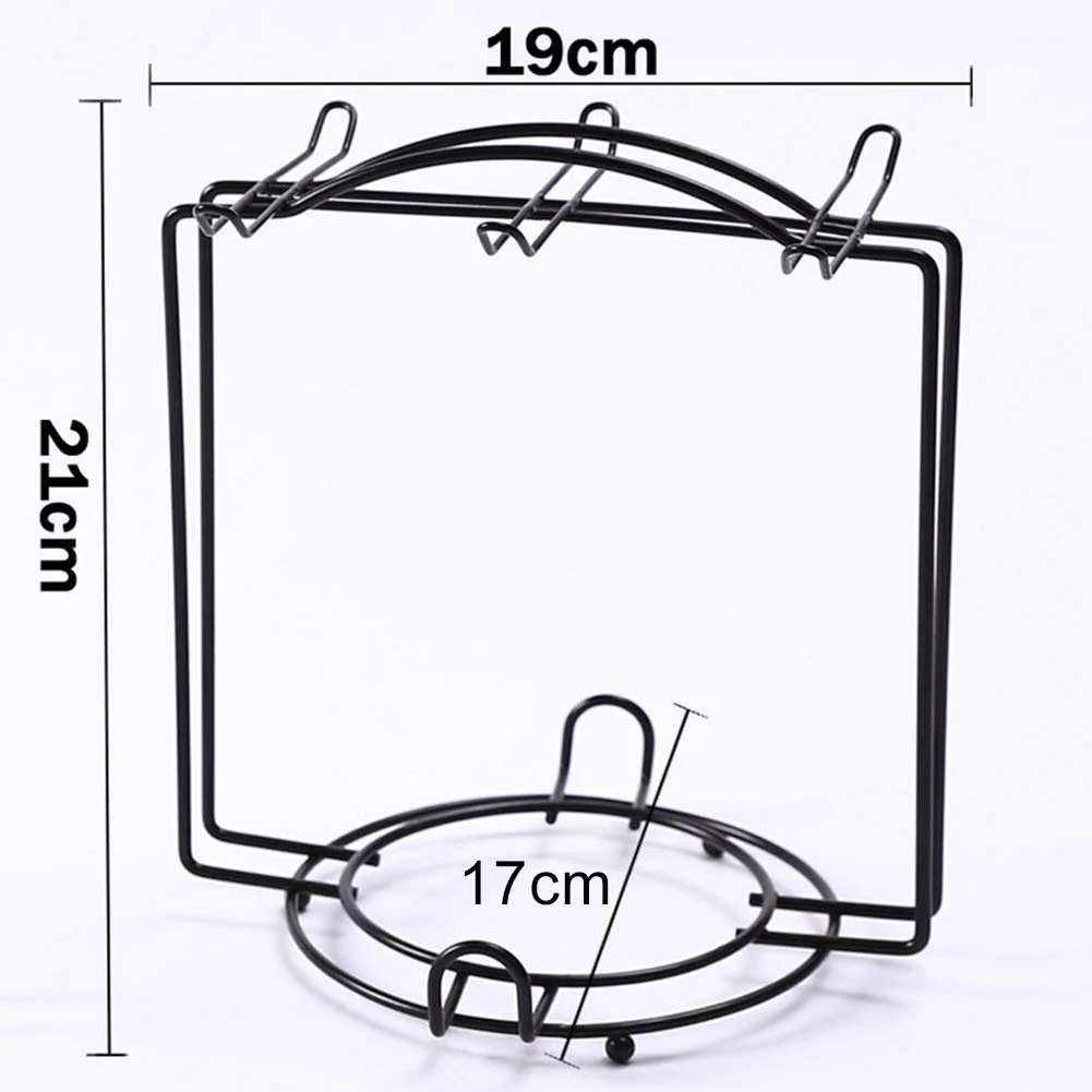 6-Cup Capacity Water Draining Coffee Mug Glass Cup Plate Holder Storage Rack Organizer Kitchen Drying | Дом и сад