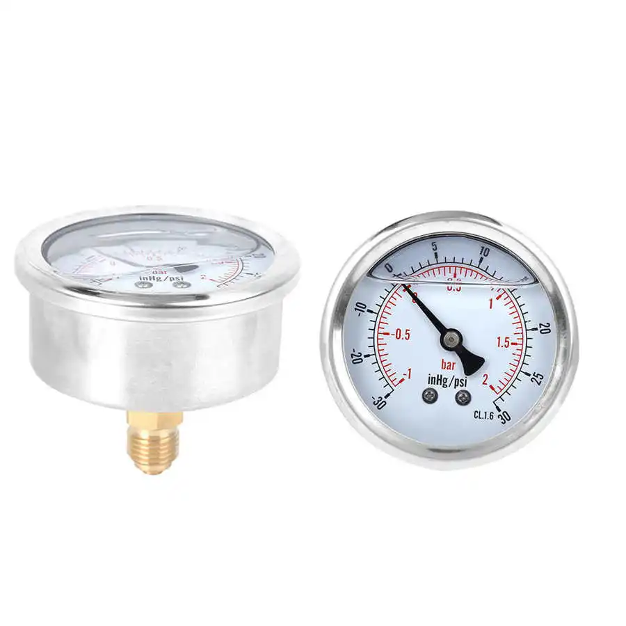 TS PGGZ60Z4 2bar 1/4BSP Y60 осевой масляный вакуумный манометр для горнодобывающей
