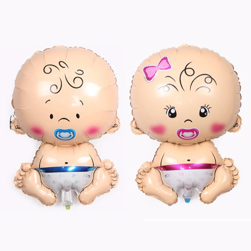 Мини ангельские малыши &quotшары для девочек Baby Shower Детские коляски воздушный шар