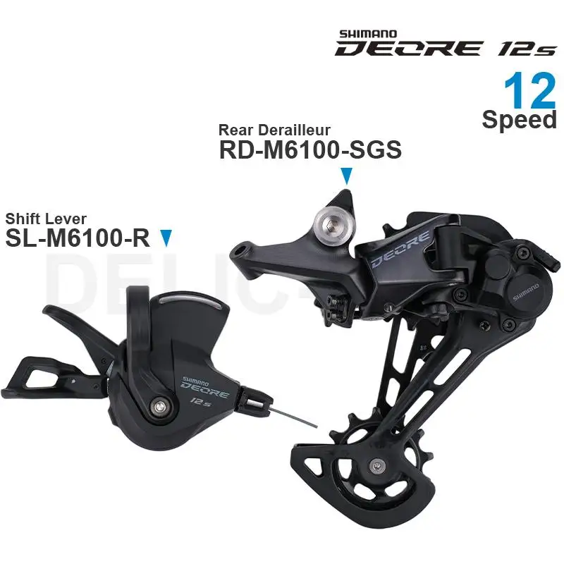 Задний переключатель передач SHIMANO DEORE M6100 SLX 12 Скоростей оригинальные детали -