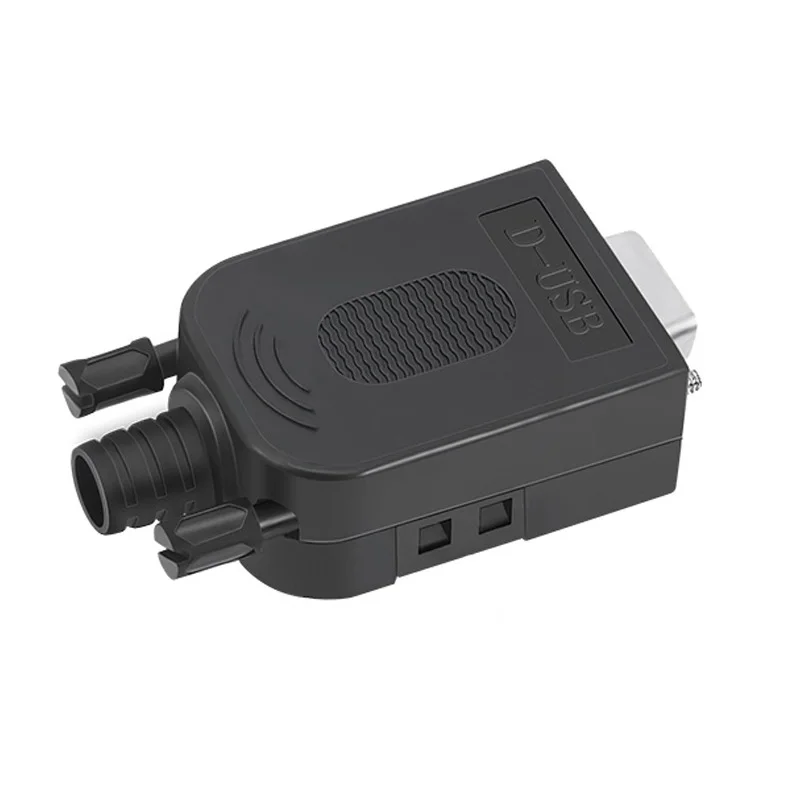 DB9 розетка штекер 9-контактный разъем RS232 RS485 разрывные клеммы 21-24 AWG разъемы для