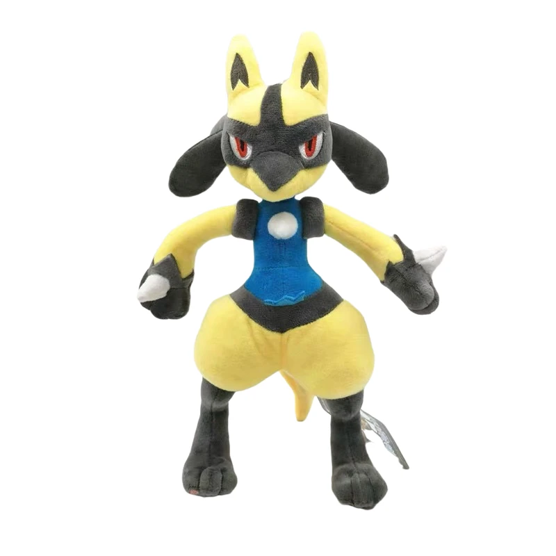 New TAKARA TOMY Pokemon Go Anime Pocket Monster Mega Lucario Plush Toys Dolls Stuffed Christmas Gifts for Kids | Игрушки и хобби