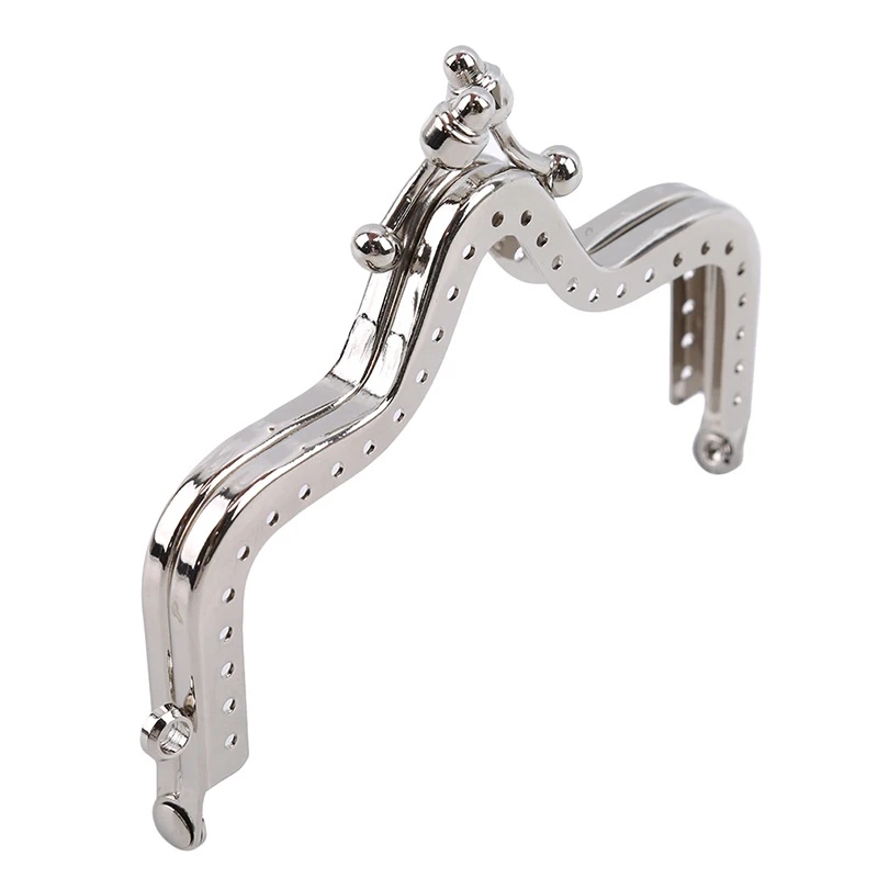 Золотой серебряный цвет металлический кошелек рамка ручная работа ткань сделай