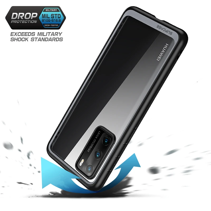 for huawei p40 case 2020 release supcase ub style slim anti knock premium hybrid protective tpu bumper pc clear cover case free global shipping