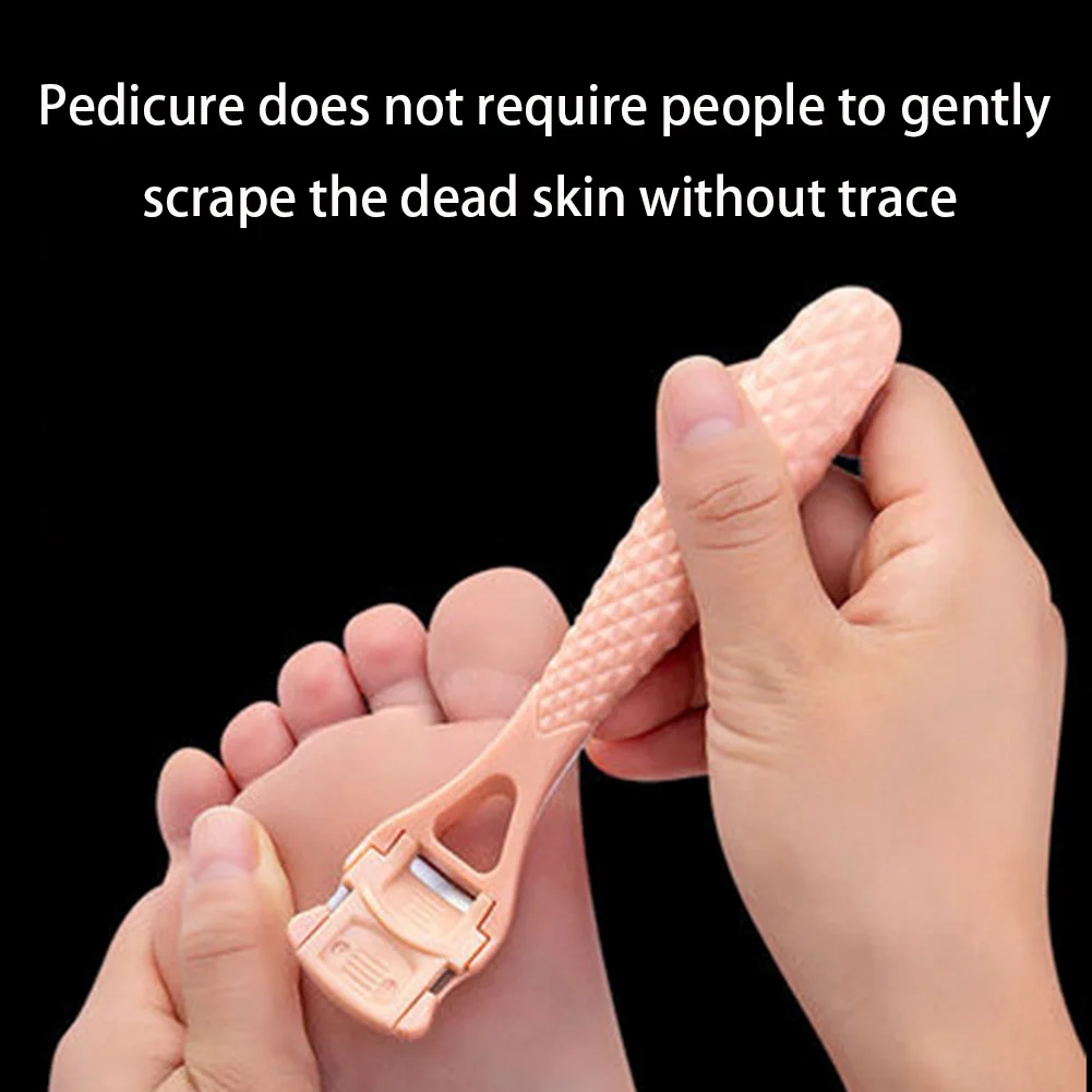 

Бритва для пяток, средство для удаления огрубевшей кожи на пятках, ручная Бритва для педикюра, бритва для огрубевшей кожи, инструменты для у...