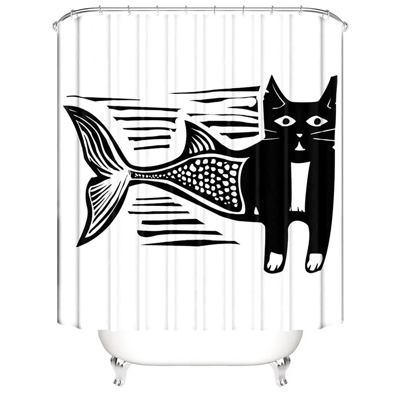 

Занавеска s для ванной комнаты, занавеска для душа с морским пейзажем, занавеска для ванной из полиэстера