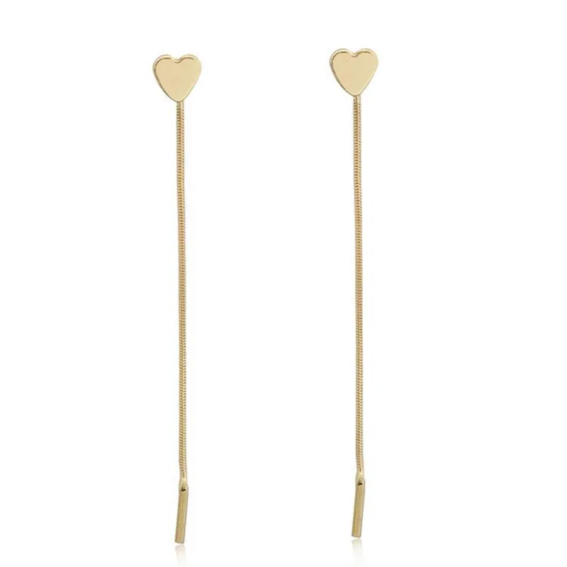 Женские Треугольные Серьги с кисточками серьги цепочки подвесками в форме