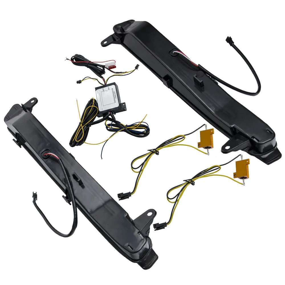 2 шт. светодиодный Противотуманные фары светильник лампы для Audi Q7 4L 2007 2008 2009 все