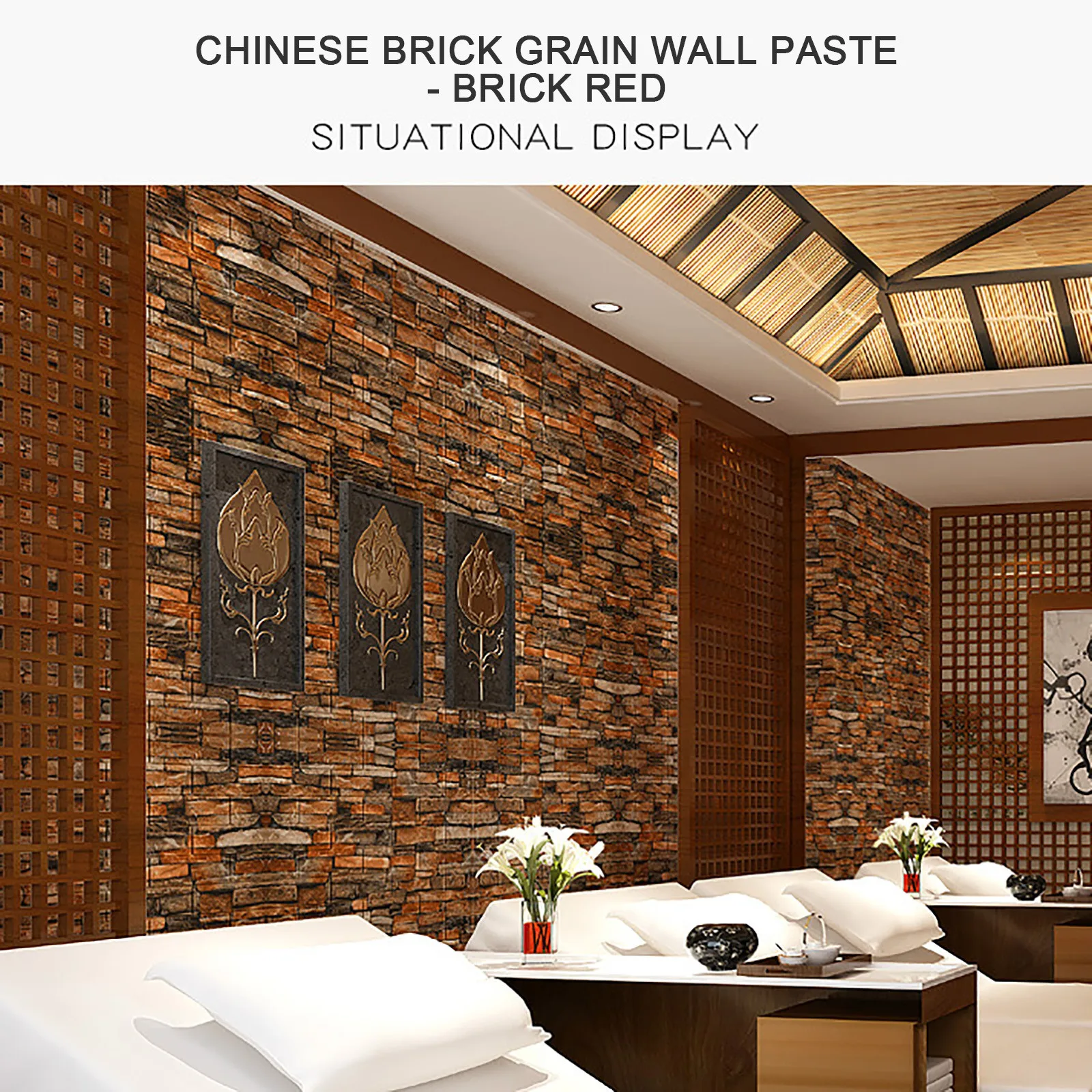 1 шт. 3D Наклейка на стену в стиле ретро наклейка виде кирпича s для гостиной фона