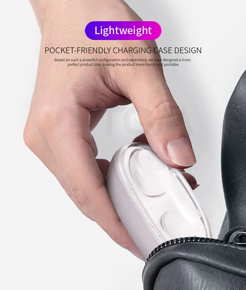 Touch Key Smallest Bass Mini True Wireless Bluetooth 5.0 Headphones Earphone TWS HD Stereo Earbuds For xiaomi iphone huawei