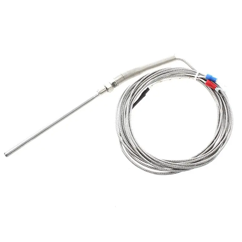 

/10Ft Stainless Steel Probe K Type Sensors High Temperature Thermocouple