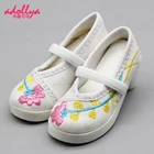 Аксессуары для кукол Adollya BJD 13, обувь для куклы с вышивкой, традиционные ремесла ручной работы, Высококачественная ретро Обувь для кукол BJD