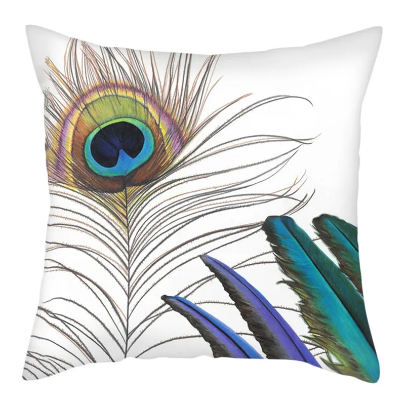 Красочные дизайнерские чехлы Fuwatacchi красивые декоративные наволочки с животными