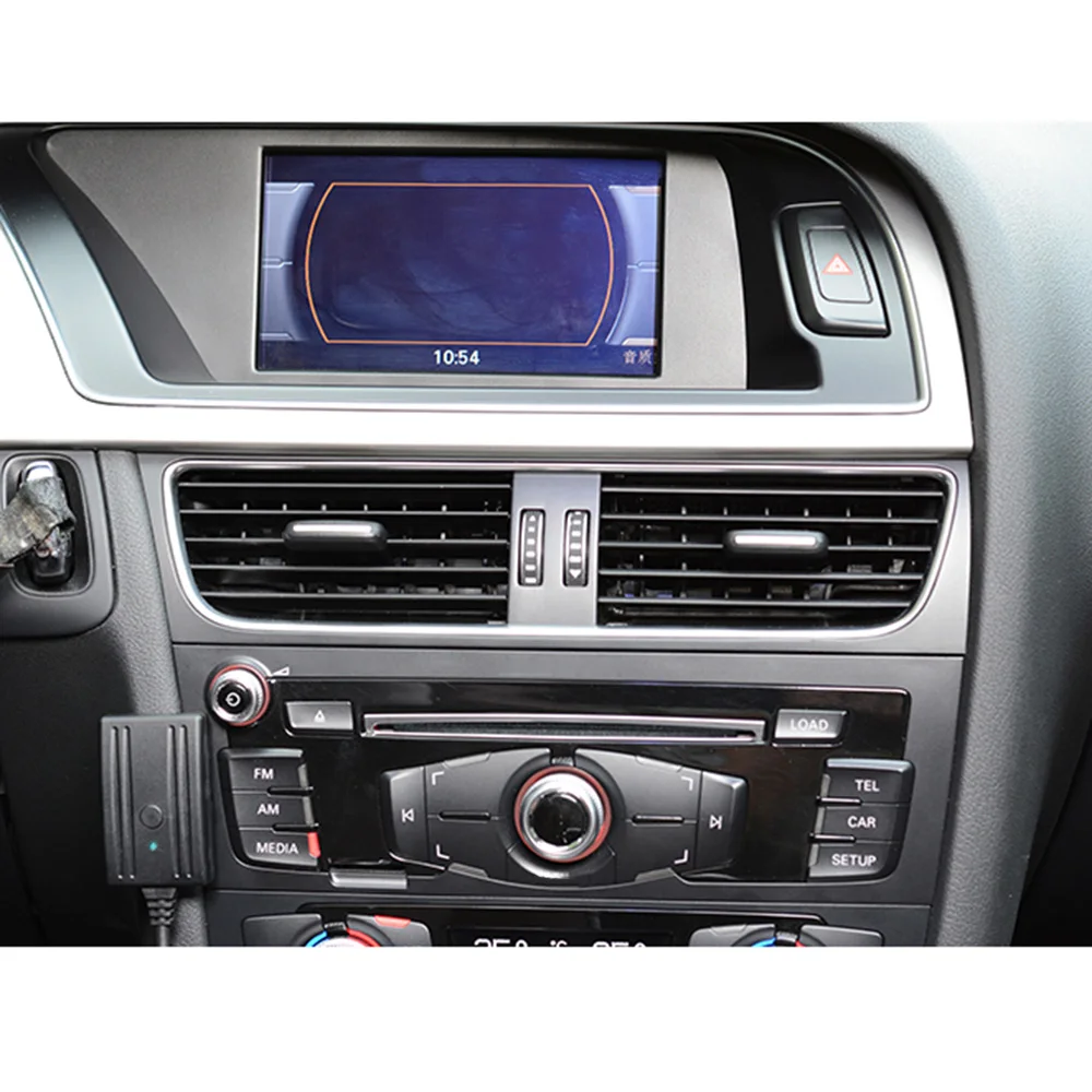 Универсальный автомобильный RCA AUX в Bluetooth кабель адаптер + микрофон для аудио