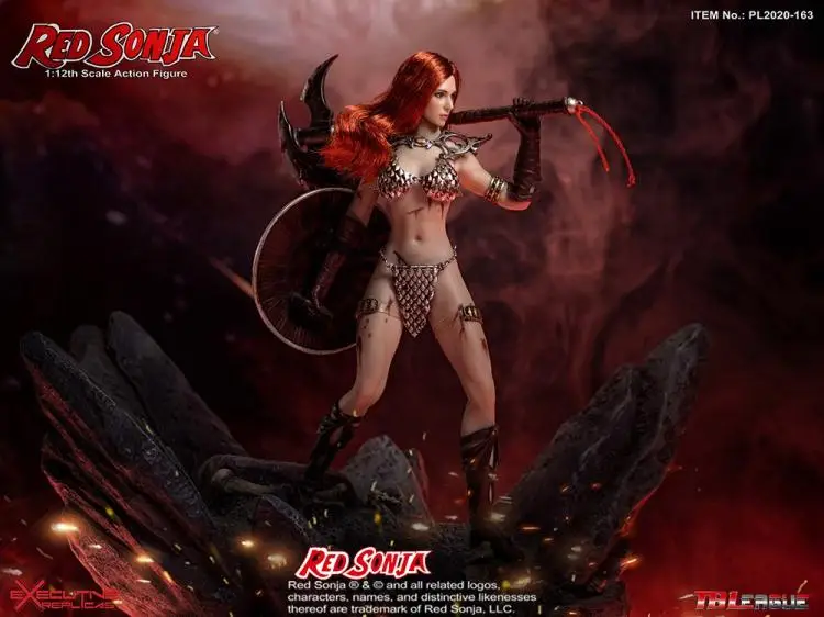 

TBLeague PL2020-163 1/12 Red Sonja Queen Excalibur 6-inch movable doll in stock