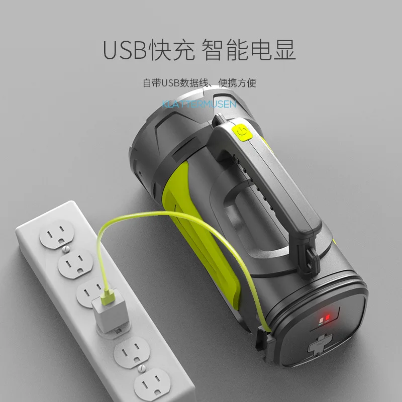 저렴한 강력한 휴대용 랜턴 손전등 검사 램프 랜턴 충전식 작업 조명 토치 Linternas 야외 장비 BI50PL