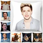 ZENGIA Niall Horan чехол для подушки 45x45 см полиэстер под заказ квадратная наволочка для подушки декоративная наволочка для подушки Niall Horan чехол для подушки