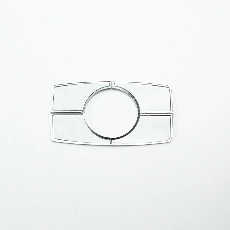 

High Quality New Practical Multimedia Buttons Cover Replaces Silver Trim ABS Parts Plastic Sequins Set Accessory