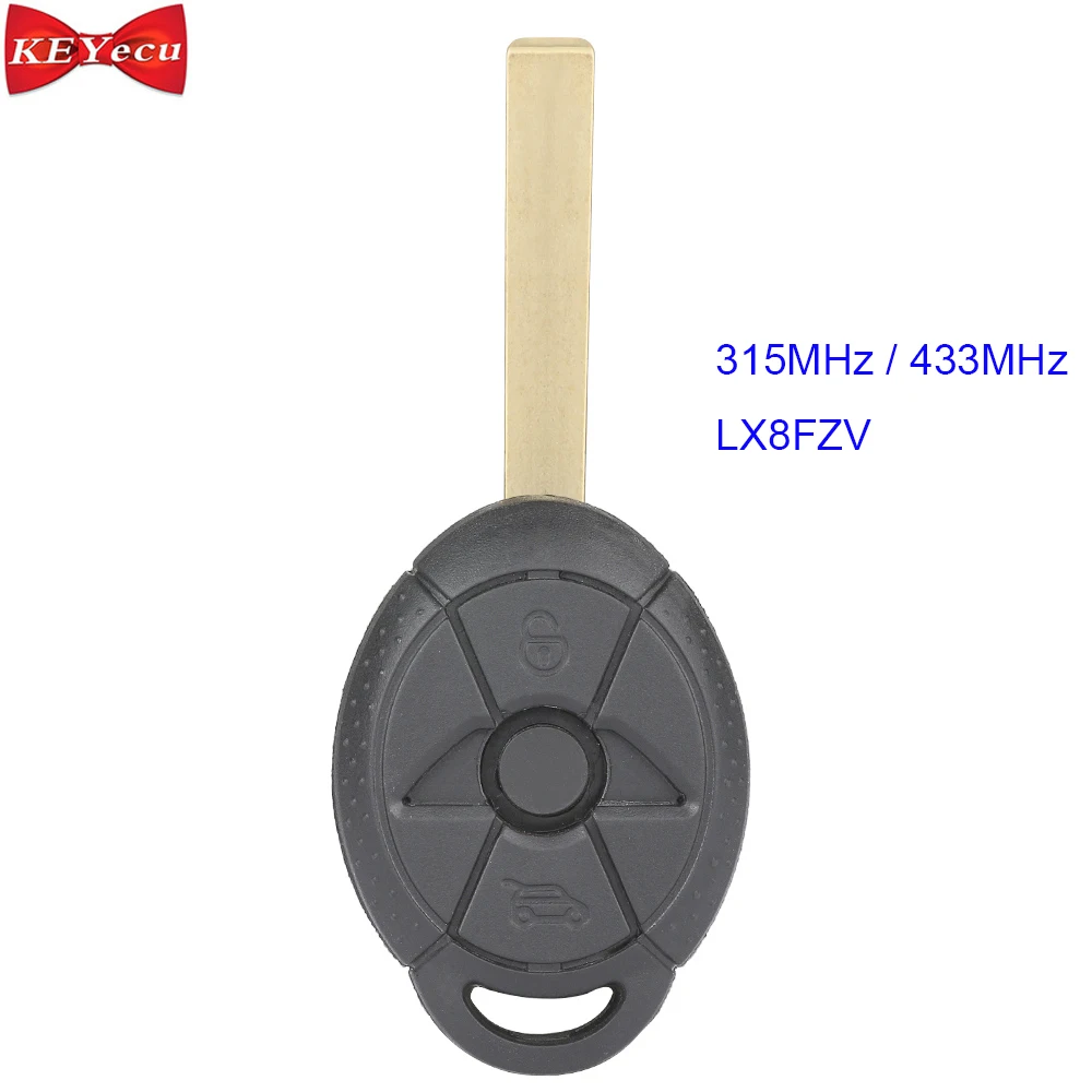 KEYECU для BMW Mini Cooper 2005 2006 2007 пульт дистанционного управления автомобильный брелок
