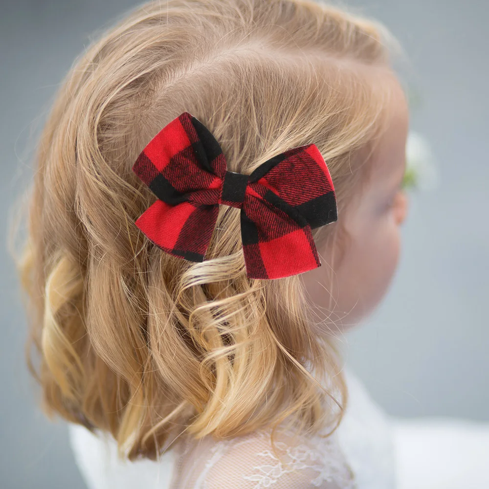 

Retro Bow Children Hair Clip Hairpin For Girls Sweet Printed Side Bangs Hair Clips Fashion Hair Accessories pinzas para el pelo