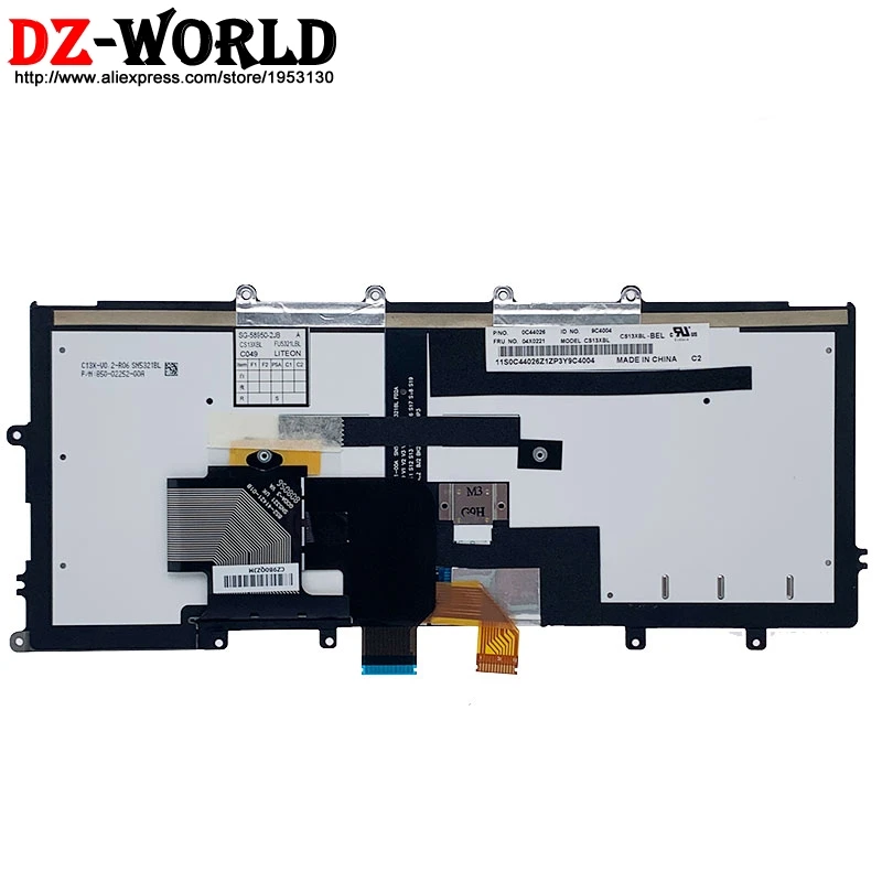 Новая Оригинальная клавиатура с подсветкой для Lenovo Thinkpad X230S X240 X240S X250 X260 ноутбук