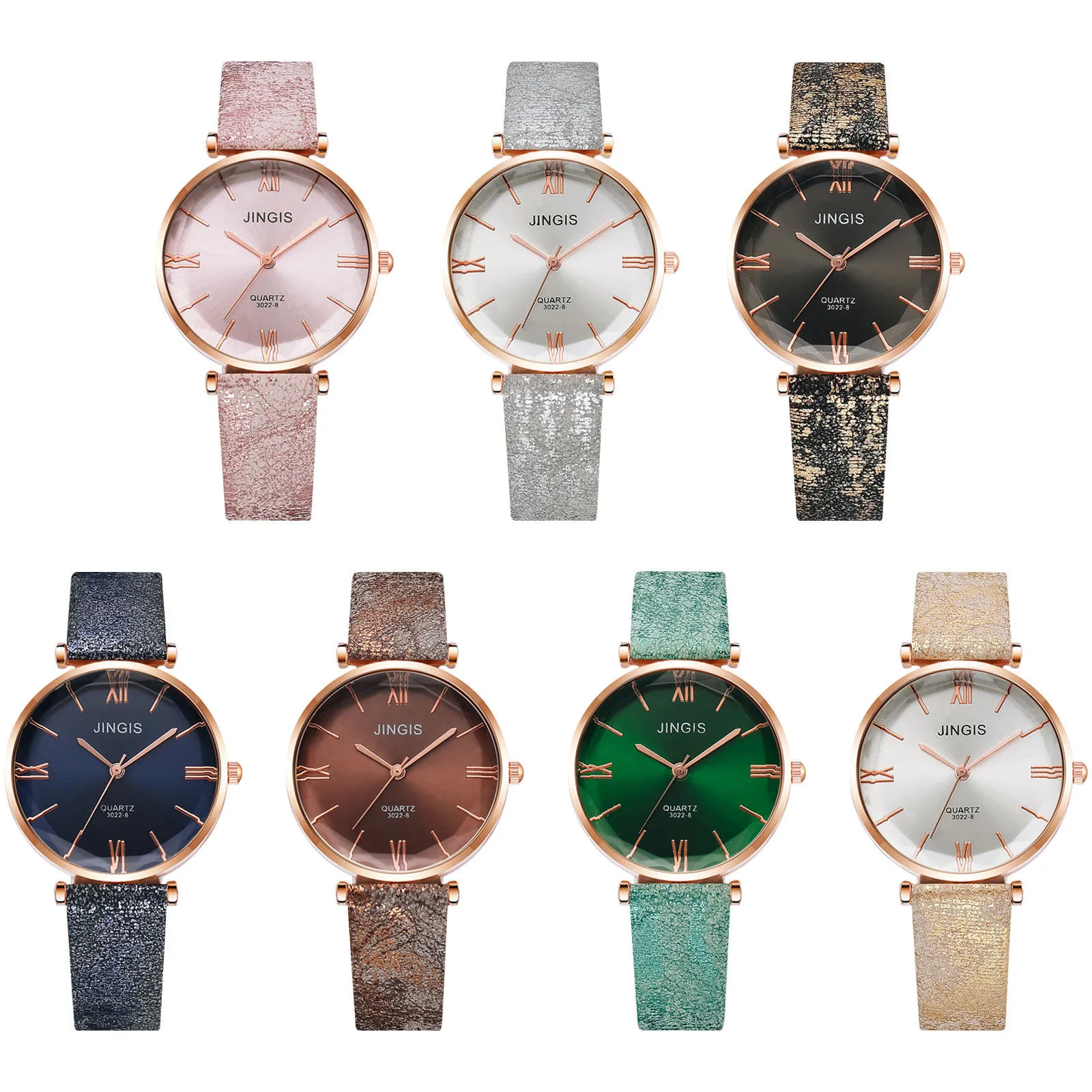 Модные Простые Женские часы 7 видов цветов для отдыха и путешествий Стиль