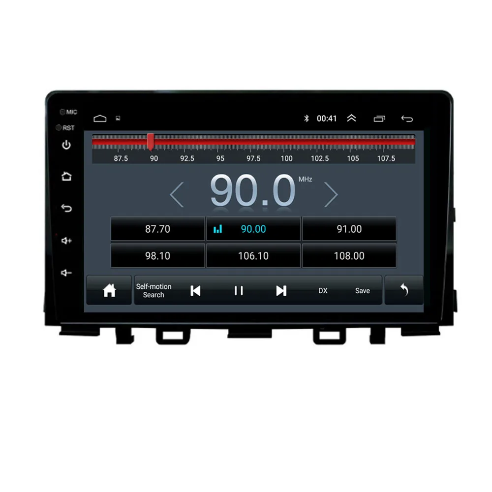 10 1 &quotчетырехъядерный 2.5D ips экран Android Автомобильный gps Радио навигатор для Kia K2 Rio