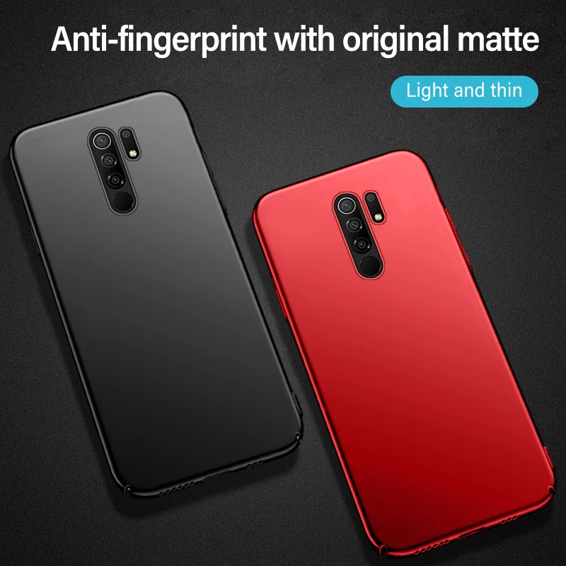 ultra thin magnetic hard matte pc phone case for xiaomi redmi note 10 9 8 7 mi 12 11 9 t 8 lite x2 pro frosted shockproof cover free global shipping