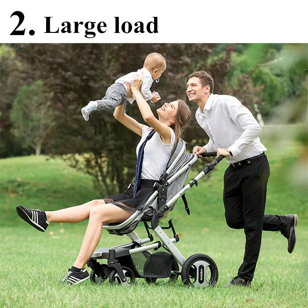 Kidlove Baby 2 в 1 детская коляска складная анти-шок складываемая коляска Высокая land-scape модная коляска