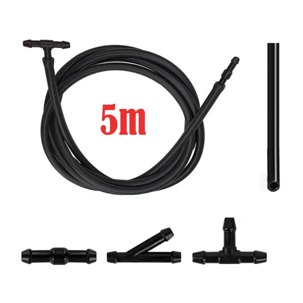

Jet Connector Pipe Hose Universal Washer Water Windshield Wiper 5M Car