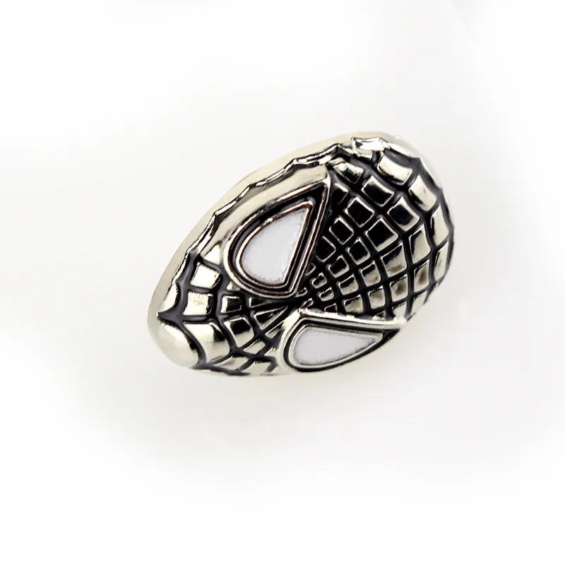 Металлический значок с логотипом Человека-паука из мультфильма Капитан Америка |